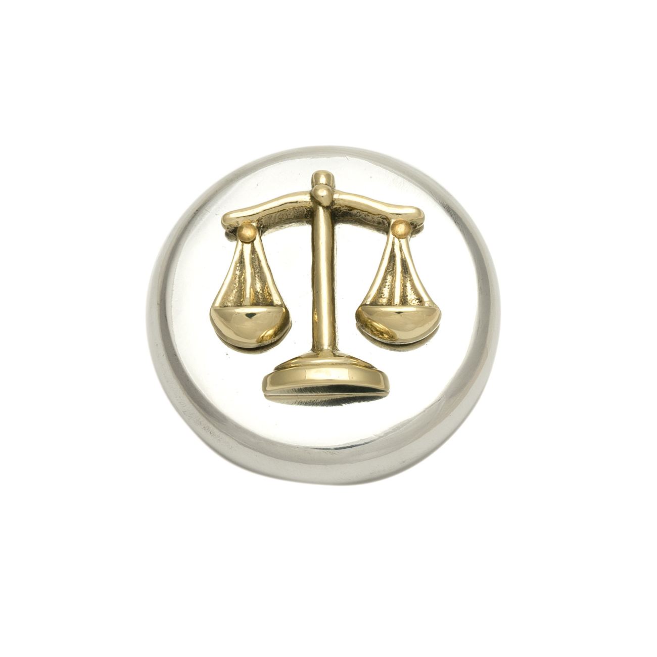 Scales of Justice Lawyer's Two Piece Pen Set 