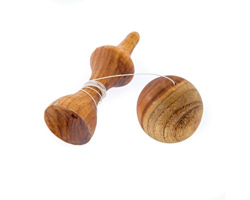 "Catch The Ball" - Handmade Wooden Skill Toy
